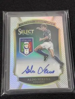 2016-17 Panini Select Aldo Serena auto