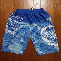 男 160 水着 海水パンツ 海パン プール 海 レジャー 青 ブルー