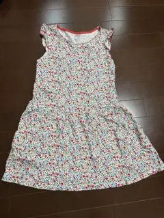 UNIQLO 花柄ノースリーブワンピース 140cm