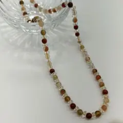 ⭐︎カラフル⭐︎水晶のネックレス