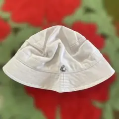 PETIT BATEAU ホワイトバケットハット