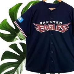 a2017 美品 東北楽天 応援Tシャツ フロントボタン M 2005年