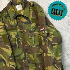 ミリタリー○オランダ軍 実物 DPM 迷彩ミリタリージャケット メンズ2XL