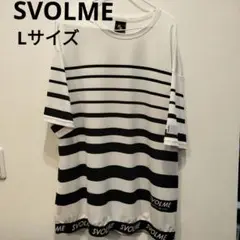 【訳あり】スボルメ　SVOLME　半袖Ｔシャツ　Lサイズ　ロゴ