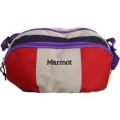 Marmot ポーチ レッド グレー