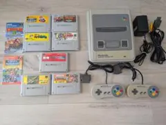 ★ SFC スーパーファミコン 本体＋ソフト7本セット　任天堂 ニンテンドー
