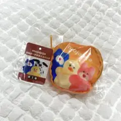 mojojojo 収納ポーチ付き エコバッグ オレンジ