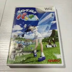 スイングゴルフ パンヤ　盤面ほぼ傷なし美品　ハガキ付き　Wiiソフト