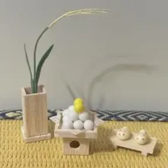 ハンドメイド ミニチュア お月見セット No,1