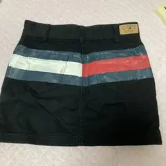 tommy jeans カラーブロックミニスカート　S 黒　美品　値下げ