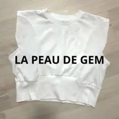 LA PEAU DE GEMラポドゥジェム スウェット トップス