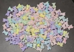 【まとめ売り】くまビーズ　約240個