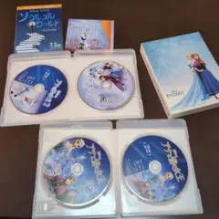 アナと雪の女王 1.2 DVD Blu-ray 4枚 セット ケース付
