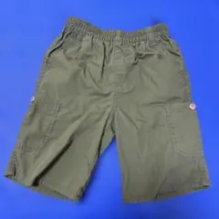 カーゴハーフパンツ 120 オリーブグリーン
