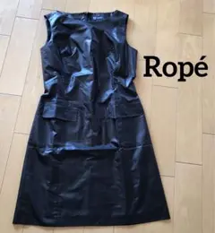 Ropé ロペ　ワンピース　ミニワンピース　シンプル　９号　Ｍ