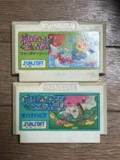 ファミコンソフト　ファンタジーゾーン & II セット
