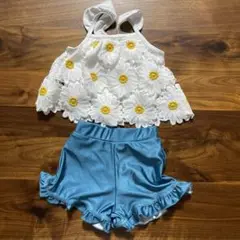 size80 Baby girlセパレート水着