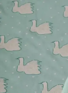 mina perhonen swan（スワン）ファブリック mint ハギレ