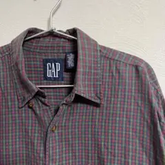 OLD GAP 80’s 90’s チェックシャツ オールドギャップ　好配色