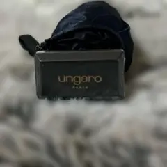 UNGARO 紺　折り畳み傘　未使用保管品