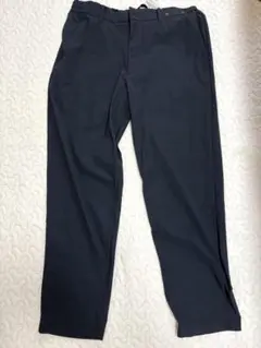 ブラック　ワークパンツ ゴムウエスト　ユニクロ　M メンズ