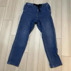 インヘリット　ウエストベルト付スリムデニムパンツ　Mサイズ