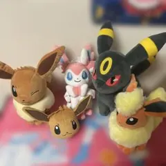 ポケモンぬいぐるみブイズセット‼️