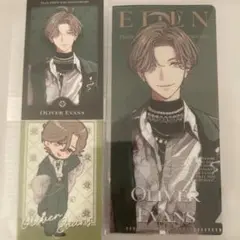 オリバー・エバンス　チェキ風カード　特典ミニファイル