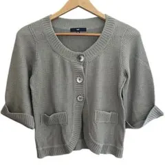 【美品】la.f… 5分丈 カーディガン