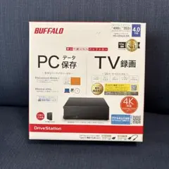 新品未使用　未開封　BUFFALO HD-CD4U3-BA 4TB HDD