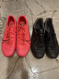 Nikeサッカースパイク，MIZUNOモナルシーダ 2足セット