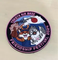 2024年横田基地友好祭　ピカチュウ　パッチ　ワッペン 横田基地 友好祭 スプリングフェスタ イーブイ ピカチュウ