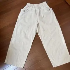 moon a t moon 麻混　ナチュラル　ダボパンツ