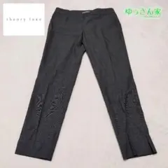 美品 セオリーリュクス テーパードパンツ カジュアルパンツ グレー