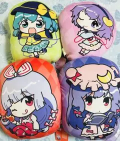 東方Project しまむら ダイカットクッション パチュリー こいし 妹紅