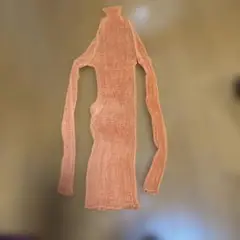 PERMANENTE ISSEY MIYAKE プリーツ オレンジ タートル