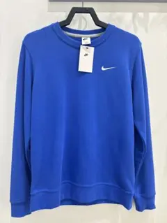 Nike 青 クルーネック トレーナー Lサイズ