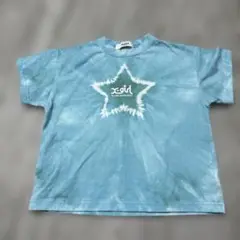 エックスガールタイダイ 星型 Tシャツ 100cm