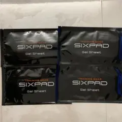 SIXPAD シックスパッド 正規品 レッグベルト ジェルシート ×4セット