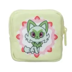 ポケットモンスター　スクエアプチポーチ　ニャオハ