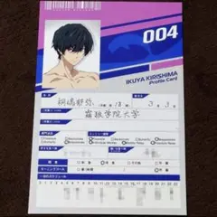 Free! DF プロフカード 桐嶋郁弥