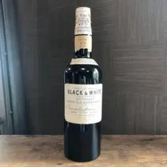 ウイスキー ブラック＆ホワイト 特級表示 Black＆White 中国語ラベル 760ml 43% 洋酒 古酒 未開栓 楽天市場】ウイスキー ブラック＆ホワイト 特級表示