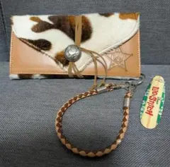 ディズニー　スティッチ　長　財布　ストラップ　付き