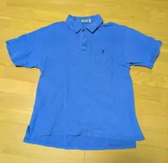 ヴィンテージU.S. Polo Association XL ブルーポロシャツ