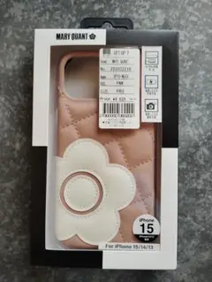 ★MARY QUANT★ iPhone15ケース 1P15-WQ10 ☆ピンク