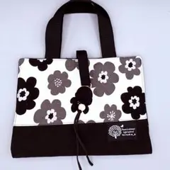 レビューブックカバー ハンドメイド 看護学生 最新版対応 北欧風花柄