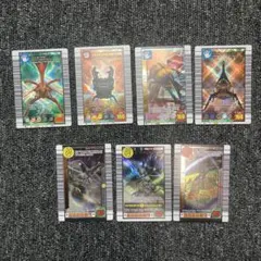 【希少】ムシキングカードゲーム2005セカンド+ 3億枚突破記念デザイン 7枚