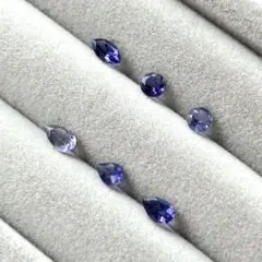 アイオライト 6石セットB （約0.96ct）