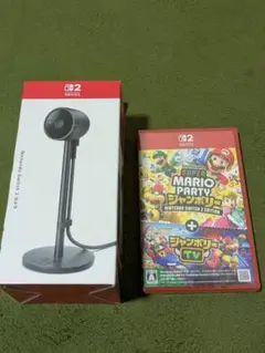新品未使用／Switch2 カメラ＆マリオパーティジャンボリー+ジャンボリーTV
