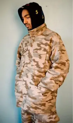 supreme Logo Camo M65 Jacket ロゴ カモ alpha